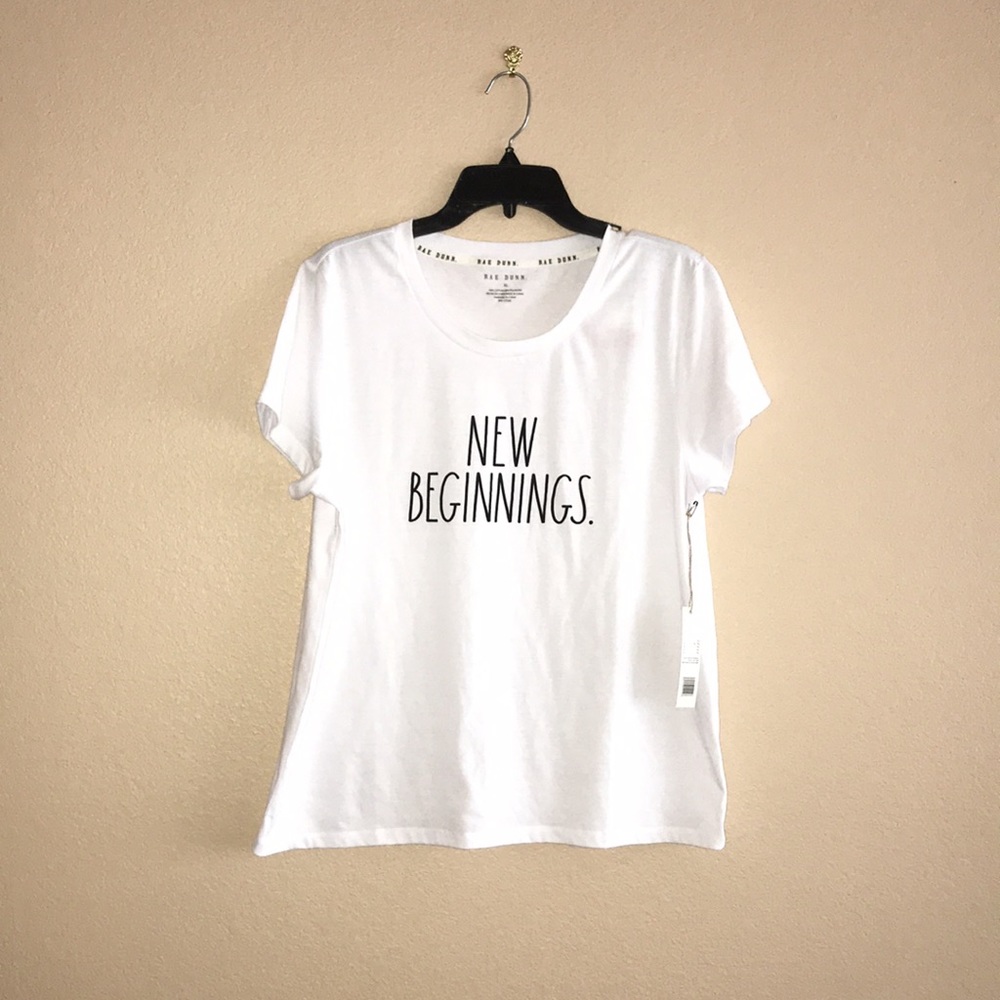 Rae Dunn NEW BEGINNINGS T-Shirt